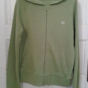 Fred Perry full zip hoodie sz 8/medium(womens?)